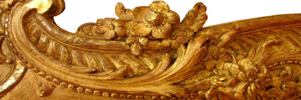 Conservation restauration de bois doré et peint